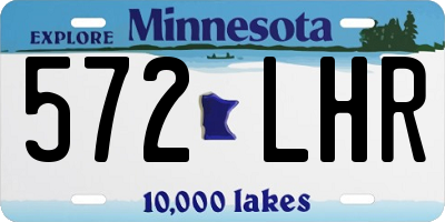 MN license plate 572LHR