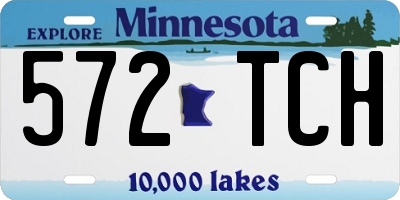 MN license plate 572TCH