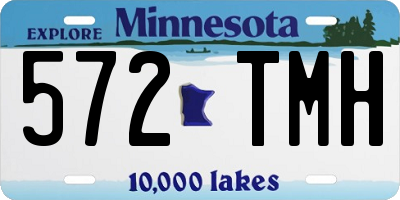 MN license plate 572TMH