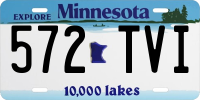 MN license plate 572TVI