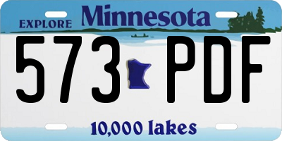 MN license plate 573PDF