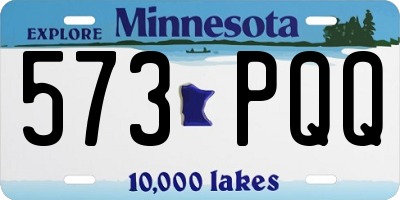 MN license plate 573PQQ