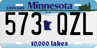 MN license plate 573QZL