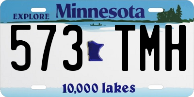 MN license plate 573TMH