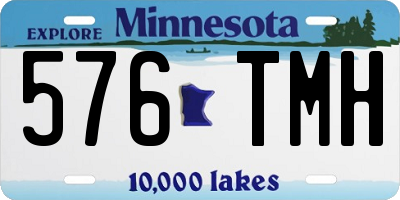 MN license plate 576TMH