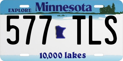 MN license plate 577TLS