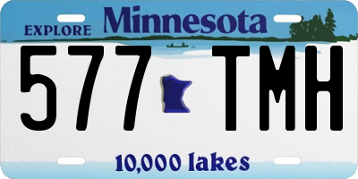 MN license plate 577TMH