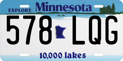 MN license plate 578LQG