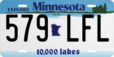 MN license plate 579LFL