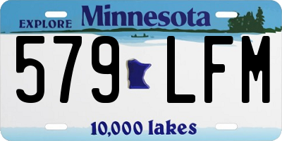 MN license plate 579LFM