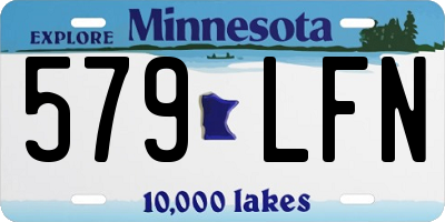 MN license plate 579LFN