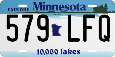 MN license plate 579LFQ