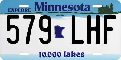 MN license plate 579LHF