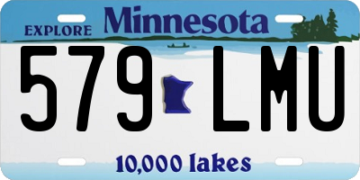 MN license plate 579LMU