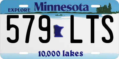 MN license plate 579LTS