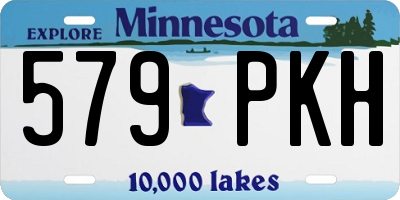 MN license plate 579PKH