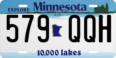 MN license plate 579QQH
