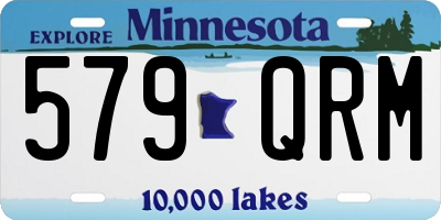 MN license plate 579QRM