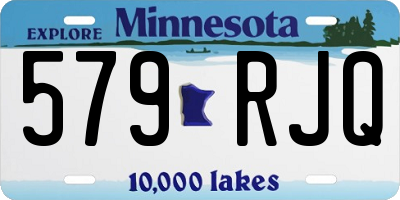 MN license plate 579RJQ