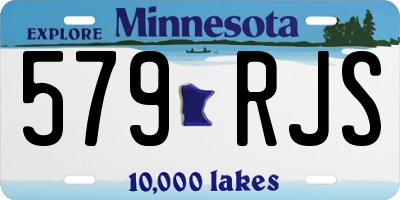 MN license plate 579RJS