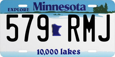 MN license plate 579RMJ