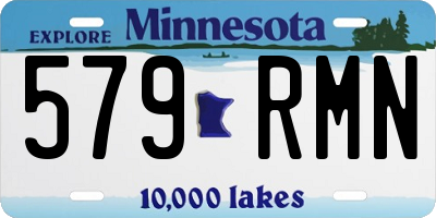 MN license plate 579RMN