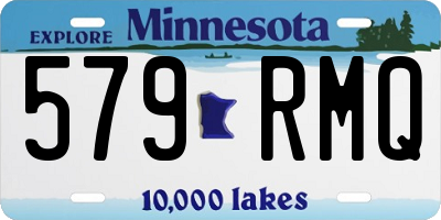 MN license plate 579RMQ