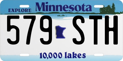 MN license plate 579STH