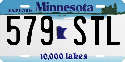 MN license plate 579STL