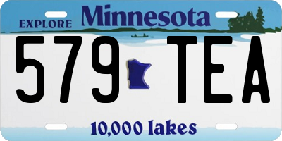 MN license plate 579TEA