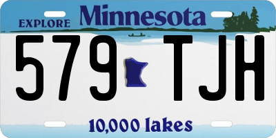 MN license plate 579TJH
