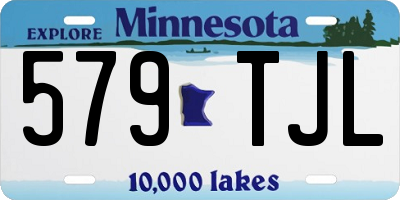 MN license plate 579TJL