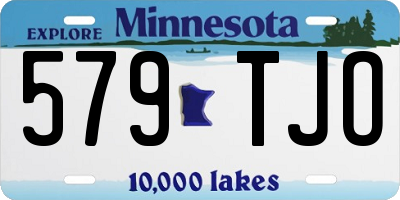 MN license plate 579TJO
