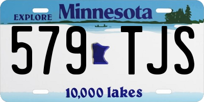 MN license plate 579TJS