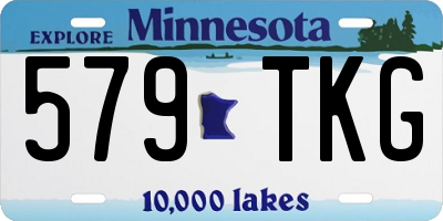 MN license plate 579TKG