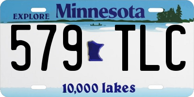 MN license plate 579TLC