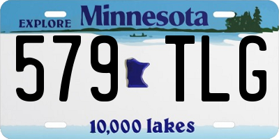 MN license plate 579TLG