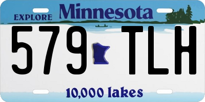 MN license plate 579TLH