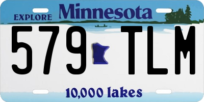 MN license plate 579TLM