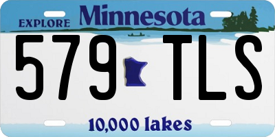 MN license plate 579TLS