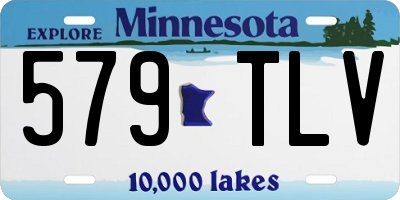 MN license plate 579TLV