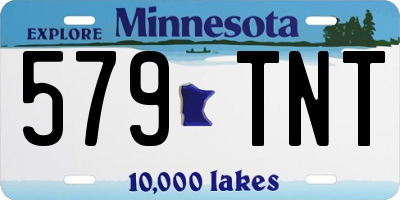 MN license plate 579TNT