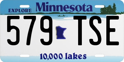 MN license plate 579TSE
