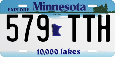 MN license plate 579TTH