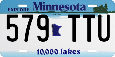 MN license plate 579TTU