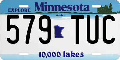 MN license plate 579TUC