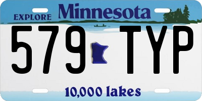 MN license plate 579TYP