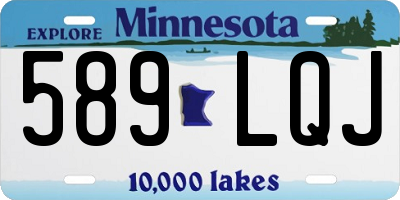 MN license plate 589LQJ