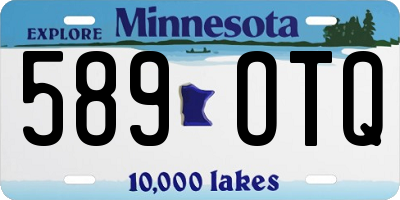 MN license plate 589OTQ