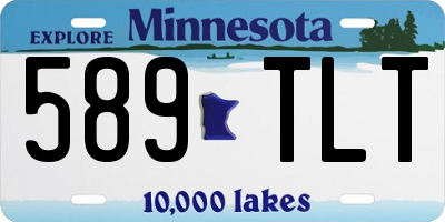 MN license plate 589TLT